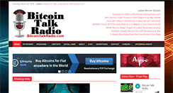 Desktop Screenshot of bitcointalkradio.com